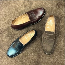 BEAMS F（ビームスF）CROCKETT&JONES × BEAMS F / 別注 MAINE グレイン