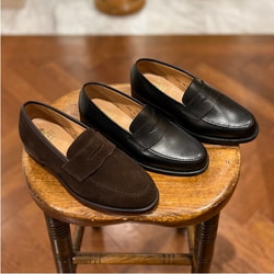 BEAMS F（ビームスF）CROCKETT&JONES / BOSTON2 カーフ ローファー