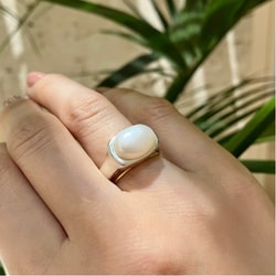 Demi-Luxe BEAMS PLOW / Pearl Demi-Luxe BEAMS (accessory ring) mail 