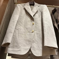 BEAMS F(ビームスF)SUBALPINO リネンコットン ヘリンボーン BEAMS F(ビームスF)SUBALPINO リネンコットン ヘリンボーン