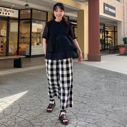 BEAMS HEART（ビームス ハート）チェック柄 パンツ（パンツ