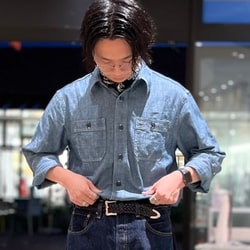 RALPH LAUREN RRL USA デニムシャツ BEAMS PLUS-