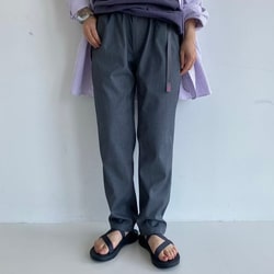 GRAMICCI × BEAMS BOY / 別注 ギャバ テーパード パンツ