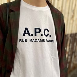 BEAMS LIGHTS（ビームス ライツ）A.P.C. / RUE MADAME ロゴ刺繍