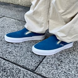 SSZ × BEAMS PLUS × Vans Slip On "Navy"