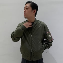 BEAMS F（ビームスF）MONCLER / BHARANI ボンバージャケット（ブルゾン