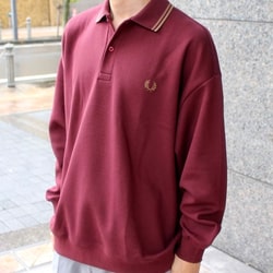 BEAMS（ビームス）FRED PERRY × BEAMS / 別注 ピケ ロングスリーブ