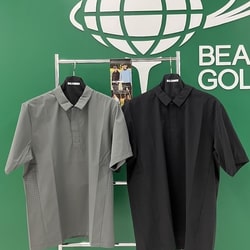 新品　beams golf B.G.THREE  ポロシャツ　ブラック