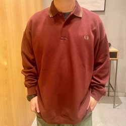 BEAMS（ビームス）FRED PERRY × BEAMS / 別注 ピケ ロングスリーブ