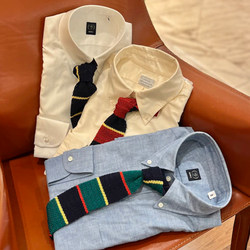 BEAMS F（ビームスF）ASCOT / ボーダー ニット タイ（スーツ