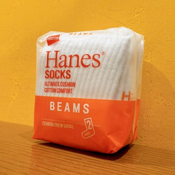 BEAMS（ビームス）Hanes × BEAMS / 別注 Socks 2pieces pack（レッグ