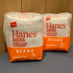 BEAMS（ビームス）Hanes × BEAMS / 別注 Socks 2pieces pack（レッグ