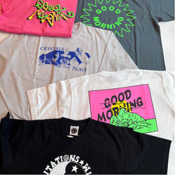 BEAMS T（ビームスT）Good Morning Tapes / SUN LOGO TEE（Tシャツ