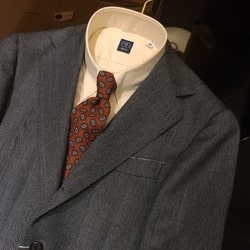 BEAMS F（ビームスF）BEAMS F / DORMEUIL ヘリンボーン スーツ（スーツ 