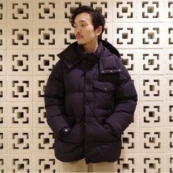 BEAMS F（ビームスF）MONCLER / LOIRET フーデッド ダウンジャケット