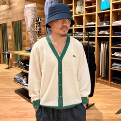 BEAMS（ビームス）LACOSTE for BEAMS / 別注 カーディガン（トップス