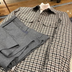 BEAMS F（ビームスF）WOOLRICH / ガンクラブチェック オーバーシャツ