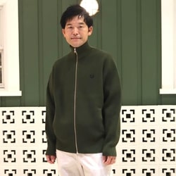 BEAMS（ビームス）FRED PERRY × BEAMS / 別注 ドライバーズニット