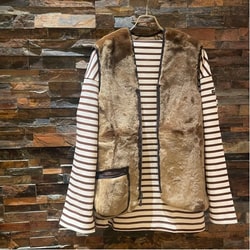 BEAMS F（ビームスF）Barbour / CL ファー ライナーベスト