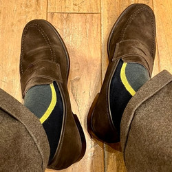 BEAMS F（ビームスF）CROCKETT&JONES × BEAMS F / 別注 MAINE スエード