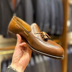 BEAMS F（ビームスF）CROCKETT&JONES / CAVENDISH3 カーフ タッセル