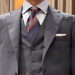 BEAMS HEART（ビームス ハート）ストライプ ネクタイ 23AW⑤