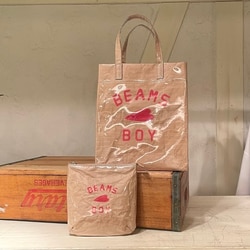 BEAMS BOY（ビームス ボーイ）BEAMS BOY / BBロゴ ショップバッグ