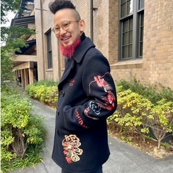 BEAMS JAPAN BEAMS JAPAN BUZZ RICKSON'S / SUKA PEA COAT USS BEAMS JAPAN BEAMS JAPAN BUZZ RICKSON'S / SUKA PEA COAT USS