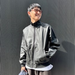 VAPORIZE（ヴェイパライズ）VAPORIZE / Leather Track Jacket