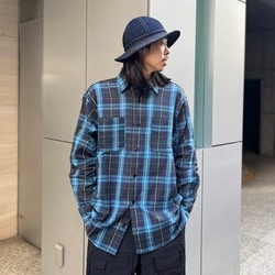 BEAMS（ビームス）SUGAR CANE × BEAMS / 別注 Solid Flannel Check