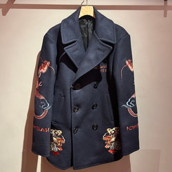 BEAMS JAPAN BEAMS JAPAN BUZZ RICKSON'S / SUKA PEA COAT USS