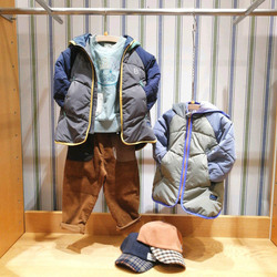 BEAMS mini（ビームス ミニ）BEAMS mini / マルチカラー 中綿コート 23