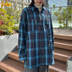 BEAMS（ビームス）SUGAR CANE × BEAMS / 別注 Solid Flannel Check