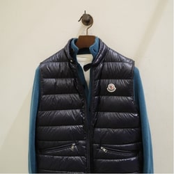 BEAMS F（ビームスF）MONCLER / GUI ナイロン ダウンベスト（ブルゾン