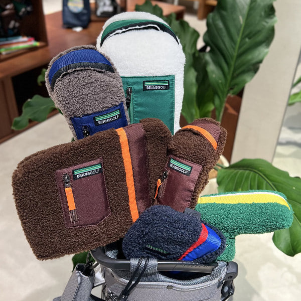 BEEMS GOLFスタンドキャディバッグ【ヘッドカバーセット】 - バッグ