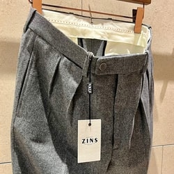 BEAMS F(ビームスF)BERNARD ZINS / フランネル 2プリーツ BEAMS F(ビームスF)BERNARD ZINS / フランネル 2プリーツ