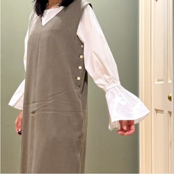 2セット、単品可】BEAMS HEART ジャンバースカとKOKIAブラウス