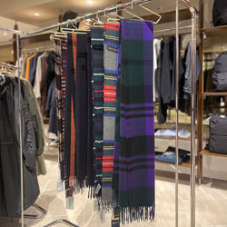 BEAMS F (BEAMS F) Johnstons of Elgin / Cashmere Tartan Check BEAMS F (BEAMS F) Johnstons of Elgin / Cashmere Tartan Check
