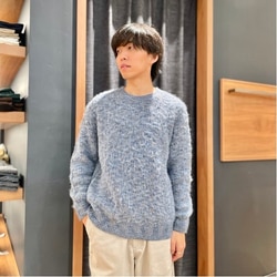 BEAMS（ビームス）5ゲージ シャギー クルーネック ニット