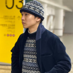 BEAMS PLUS（ビームス プラス）【別注】Jamieson's / Roll Neck