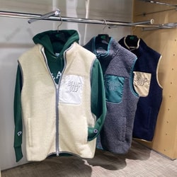 BEAMS GOLF（ビームス ゴルフ）〈MEN〉 ORANGE LABEL / パイピング ボア ジップベスト（ブルゾン フリースジャケット・ベスト ）通販｜BEAMS