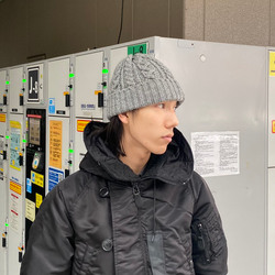 BEAMS PLUS（ビームス プラス）Cable Watch Cap（帽子 ニット