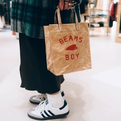 BEAMS BOY（ビームス ボーイ）BEAMS BOY / BBロゴ ショップバッグ