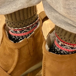 END. x Clarks Originals x Beams Plus Walla Hi Strap in Dark