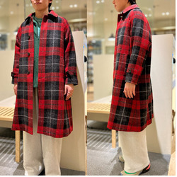 BEAMS BOY（ビームス ボーイ）ハリスツイード バルマカン コート