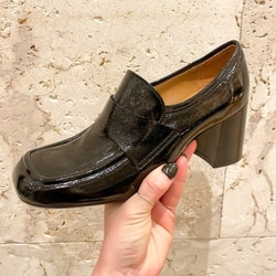 Ray BEAMS Ray BEAMS FABIO RUSCONI / heel loafers BLACK (shoes pumps) mail  order | BEAMS