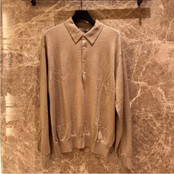 BEAMS T BEAMS T Outlet] AURALEE / SUPER HIGH GAUGE KNIT POLO