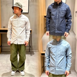 Beams Plus B.D. Chambray Chambray