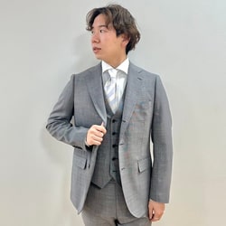 BEAMS HEART（ビームス ハート）ピンヘッド 3ボタン 3ピース