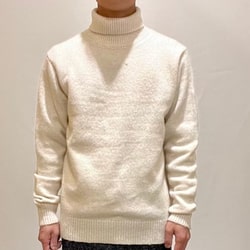 BEAMS HEART(ビームス ハート)メランジ タートルネック ニット BEAMS HEART(ビームス ハート)メランジ タートルネック ニット